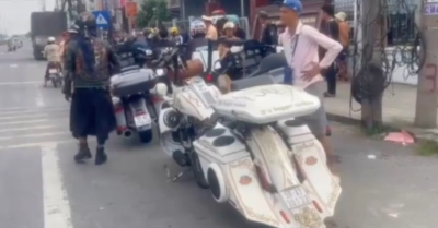 Cảnh sát chặn bắt môtô: Tạm giữ 16 xe phân khối lớn vì đua tốc độ