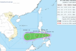 Áp thấp nhiệt đới gây gió mạnh và biển động từ ngày 8/12