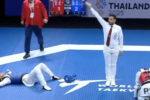Võ sĩ Việt Nam lật ngược thế cờ phút cuối, vào chung kết taekwondo SEA Games 33