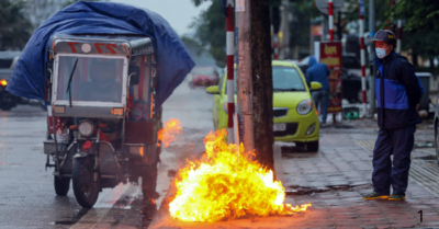 Không khí lạnh mạnh tràn xuống, miền Bắc sắp bước vào đợt rét đậm đầu mùa