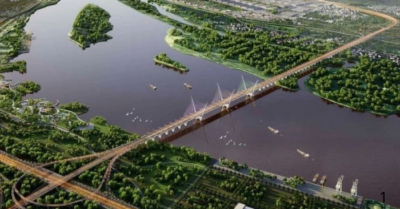 Dự án cầu Tứ Liên chậm tiến độ do mới nhận hơn 40% mặt bằng thi công