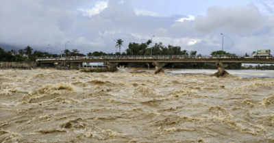 Lũ trên sông Cái dâng nhanh, cảnh báo lũ quét và ngập lụt trên diện rộng ở Khánh Hòa