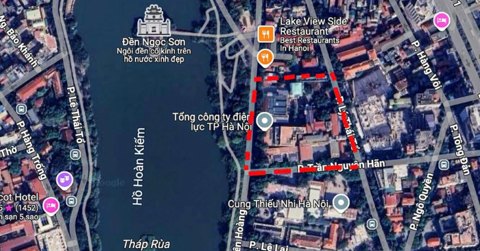 Hà Nội chi 400 tỷ đền bù đất làm quảng trường Hồ Gươm