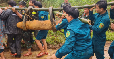 Xử lý an toàn bom MK81 nặng 113kg tại Đà Nẵng