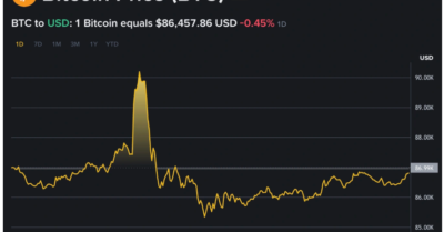 Bitcoin tăng sốc lên 90.000 USD rồi lao dốc, tâm lý nhà đầu tư đảo chiều