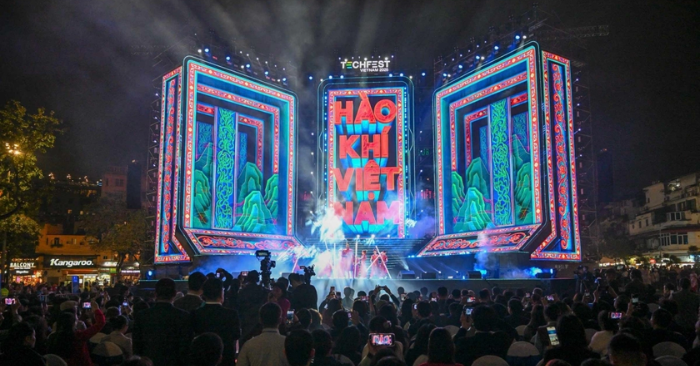 Techfest 2025 không gian mở