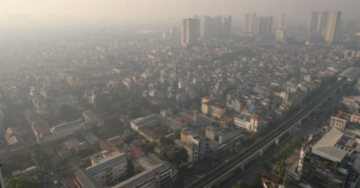 Ô nhiễm tăng cao, bụi mịn bao phủ nhiều khu vực Hà Nội