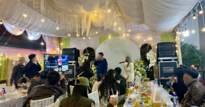 Lấn chiếm lòng đường, tiếng ồn đám cưới gây mất trật tự