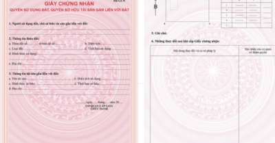 6 trường hợp phải cấp mới sổ đỏ theo quy định mới