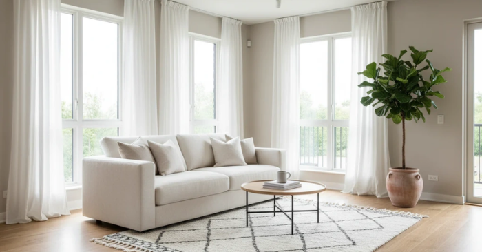 Trần nhà thấp hóa cao với 5 bí kíp