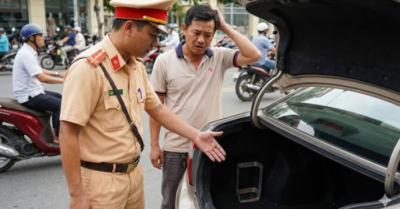 Xe ô tô không có bình cứu hỏa có bị phạt không?