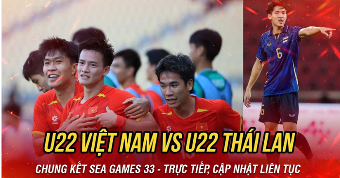 Những điều chỉnh nhân sự và cách tổ chức pressing quyết liệt ngay đầu hiệp hai giúp U22 Việt Nam lội ngược dòng ngoạn mục trước Thái Lan ở chung kết SEA Games 33.