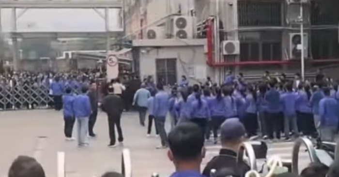 đình công Yilisheng