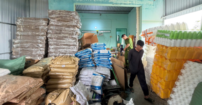 sản phẩm phân bón không phép