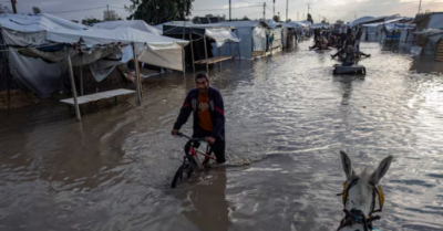 Bão lớn tại Gaza khiến 14 người Palestine thiệt mạng, thảm họa nhân đạo thêm trầm trọng