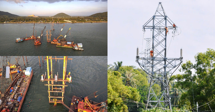 Phú Quốc khôi phục điện sau khi đóng điện đường dây 110kV trên không