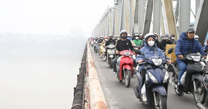 Không khí Hà Nội ô nhiễm