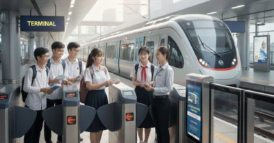 Giảm giá vé tàu điện cho học sinh, sinh viên theo dự thảo nghị định mới