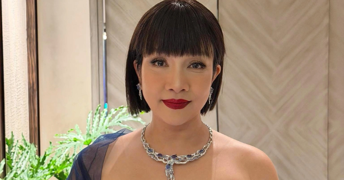 Mỹ Linh gây bất ngờ khi đội tóc giả giá 5 triệu đồng