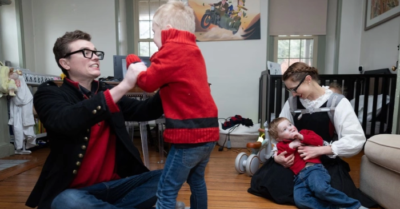 Vợ chồng Mỹ quyết tâm sinh nhiều con vì tương lai