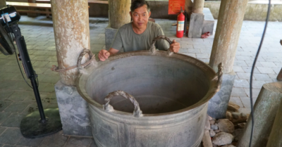 Chiếc niễng đồng cổ và giai thoại vật thiêng vùng cao