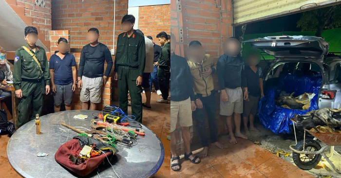 Công an Tây Ninh tập kích 2 điểm giết mổ, tiêu thụ chó trộm cắp