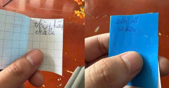 Học sinh lớp 2 ghi “thầy giáo vào cuốn sổ tử thần” và cách xử lý bình tĩnh