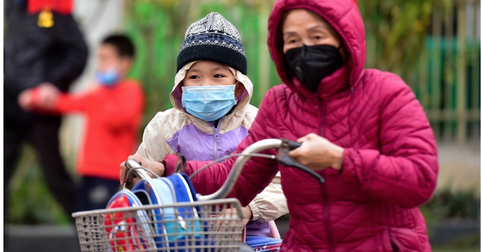 Học sinh Hà Nội nghỉ học khi rét đậm dưới ngưỡng quy định