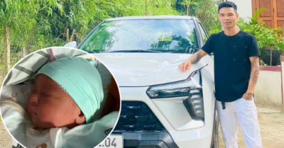 Chồng đỡ đẻ trên ô tô giữa đêm nhờ cảnh sát hỗ trợ