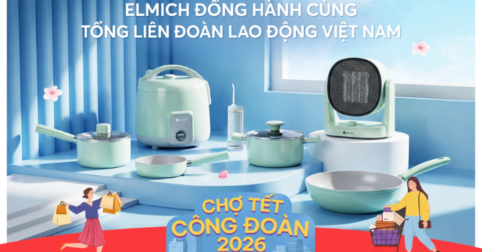 Elmich đồng hành cùng Chợ Tết
