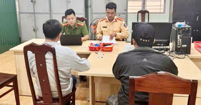 Tạt đầu chặn xe trên quốc lộ 14C: Phạt gần 90 triệu đồng 3 tài xế