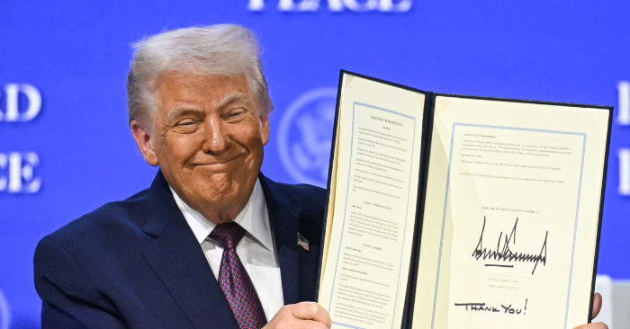 Trump ra mắt Hội đồng Hòa bình