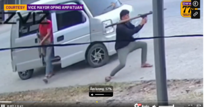 Xe Toyota trúng đạn RPG giữa ban ngày vẫn lăn bánh