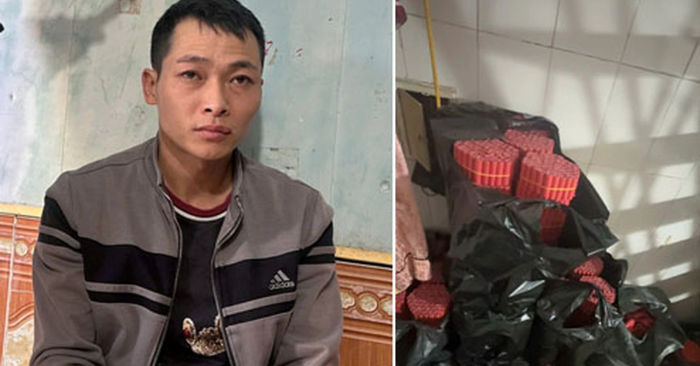 Tàng trữ pháo nổ ở Hải Phòng