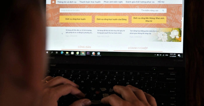 Chuyển đổi số phường Thành Sen giúp người dân không cần gặp cán bộ