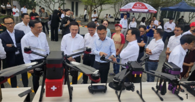 Drone gia nhập cuộc đua giao hàng, mở hướng mới cho logistics đô thị