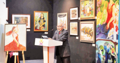 Những miền quê yêu dấu lưu giữ ký ức văn hóa qua hội họa Phan Ngọc Khuê