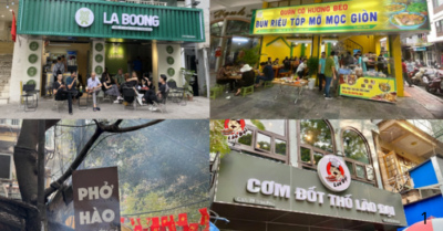 Xử phạt Trà sữa La Boong, bún riêu cô Hương Béo, Phở Hào, Cơm đốt thố Lão Đại