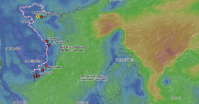 Áp thấp nhiệt đới mạnh lên ngoài khơi Philippines, Biển Đông tạm yên giữa mùa gió lạnh