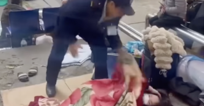 Bệnh viện Bạch Mai cho thôi việc bảo vệ giật chăn người nhà bệnh nhân trong giá rét