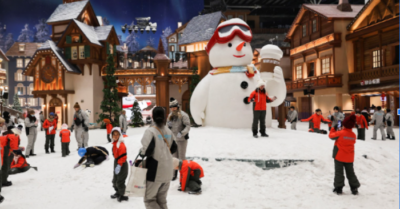 Thượng Hải đón trận tuyết hiếm thấy ngay sau đợt nắng ấm 20 độ C