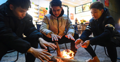 Thời tiết miền Bắc rét đậm 31/1 do ảnh hưởng của khối khí lạnh tăng cường