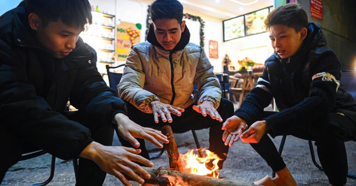 Thời tiết miền Bắc rét đậm 31/1 do ảnh hưởng của khối khí lạnh tăng cường