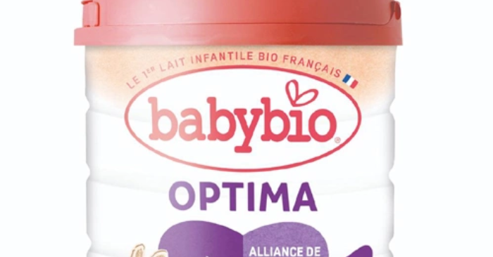 Tập đoàn Vitagermine thu hồi khẩn cấp nhiều lô sữa bột Babybio Optima 1 tại thị trường Pháp