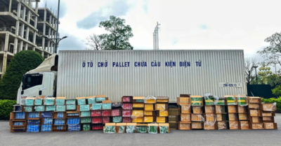 Buôn lậu thuốc lá: Tài xế liều lĩnh lạng lách trốn cảnh sát