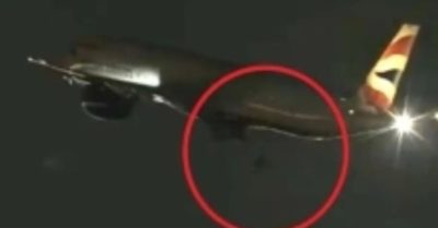 Máy bay chở khách British Airways gặp sự cố rơi bánh khi cất cánh