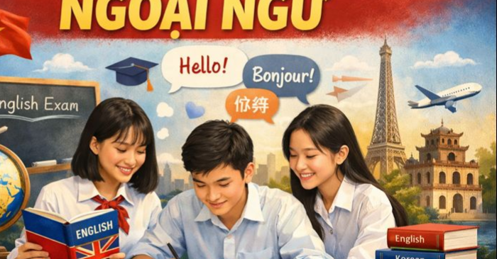 Hà Nội chọn ngoại ngữ làm môn thi thứ ba lớp 10