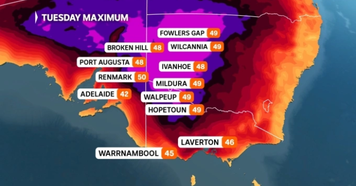 Nắng nóng gần 50 độ C ở Australia: Nhiều nơi phá kỷ lục, nguy cơ cháy rừng gia tăng