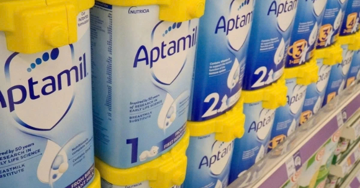Việt Nam cảnh báo khẩn sữa Aptamil nhiễm độc tố có nguy cơ gây tổn thương gan