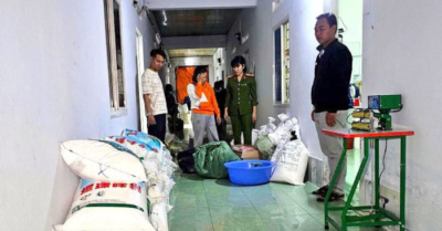 Gia Lai triệt phá cơ sở sản xuất phụ gia thực phẩm giả từ nguyên liệu Trung Quốc